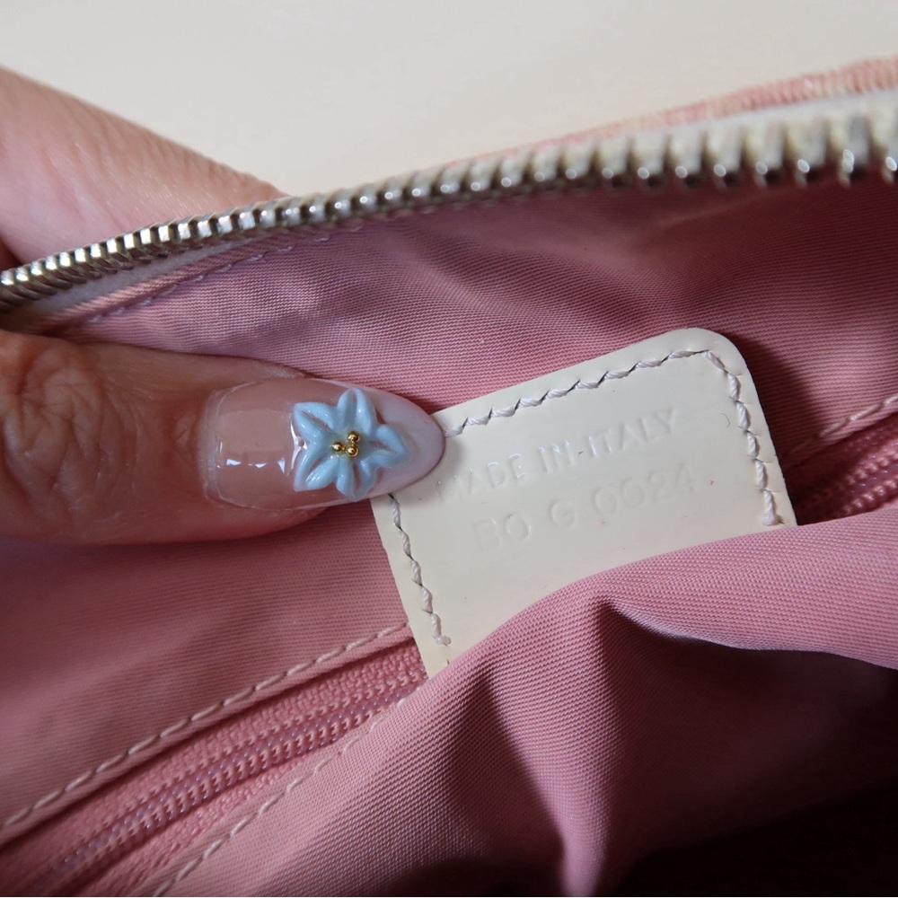 Dior Mini Boston Bag in Pink Trotter Monogram - Picture 15 of 15